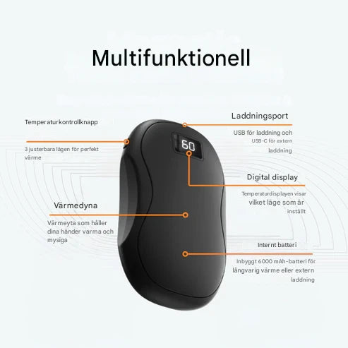 Vikanord™ Magnetisk handvärmare